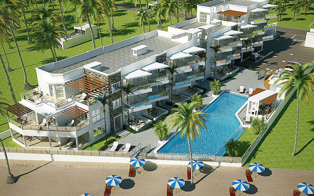 Buy now in preconstruction 2 bedroom ocean view condo in cabarete - Miniatura 4