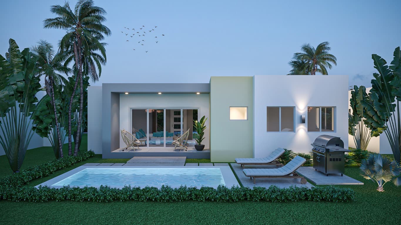 2 bedroom 2 bathroom villa for sale in Sosua - Miniatura 13