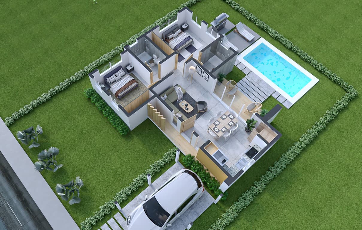 2 bedroom 2 bathroom villa for sale in Sosua - Miniatura 8