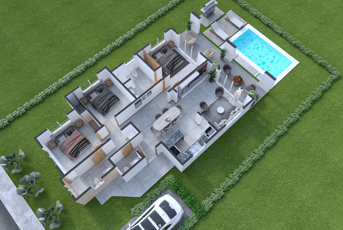 3-bedroom villa for sale in sosua, Dominican Republic Real estate - Miniatura 5