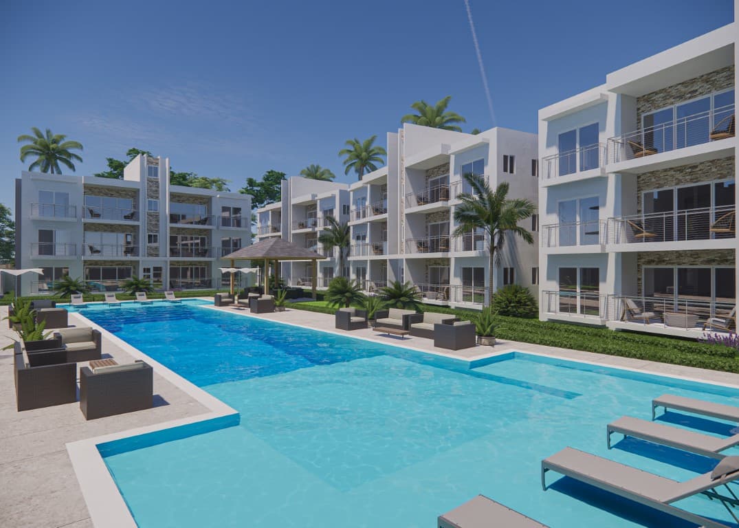 Apartment for Sale: 2 Bedroom, Close to the Beach in Sosua, Dominican Republic - Miniatura 2