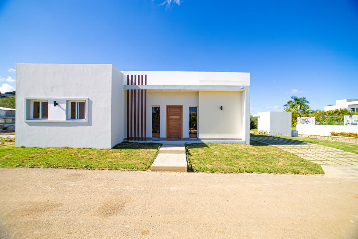 Move-in ready, two-bedroom villa for sale in Sosúa, Dominican Republic