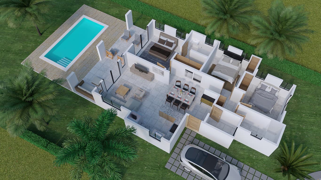 3-Bedroom Villa for Sale in Sosúa (Under Construction) - Miniatura 12