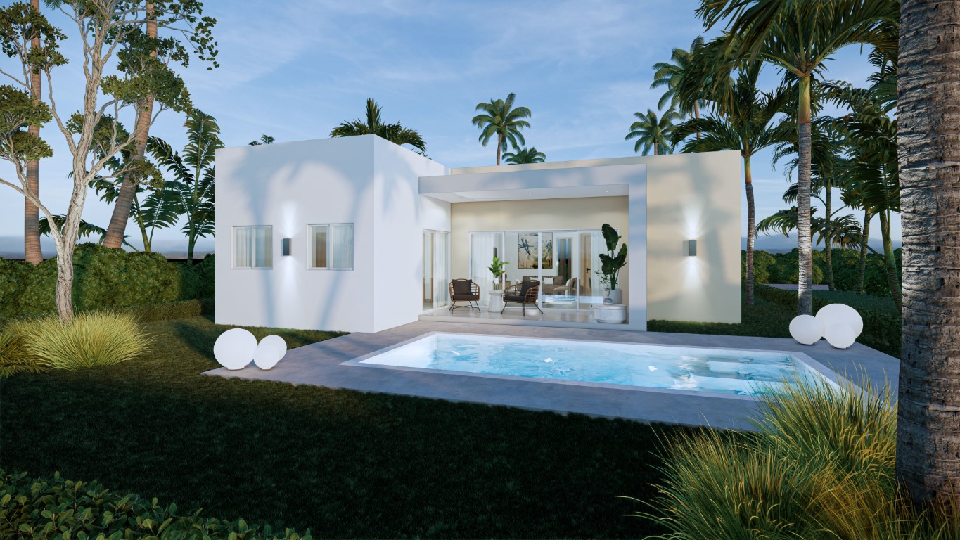 2 bedroom 2 bathroom villa for sale in Sosua, Dominican Republic - Miniatura 11