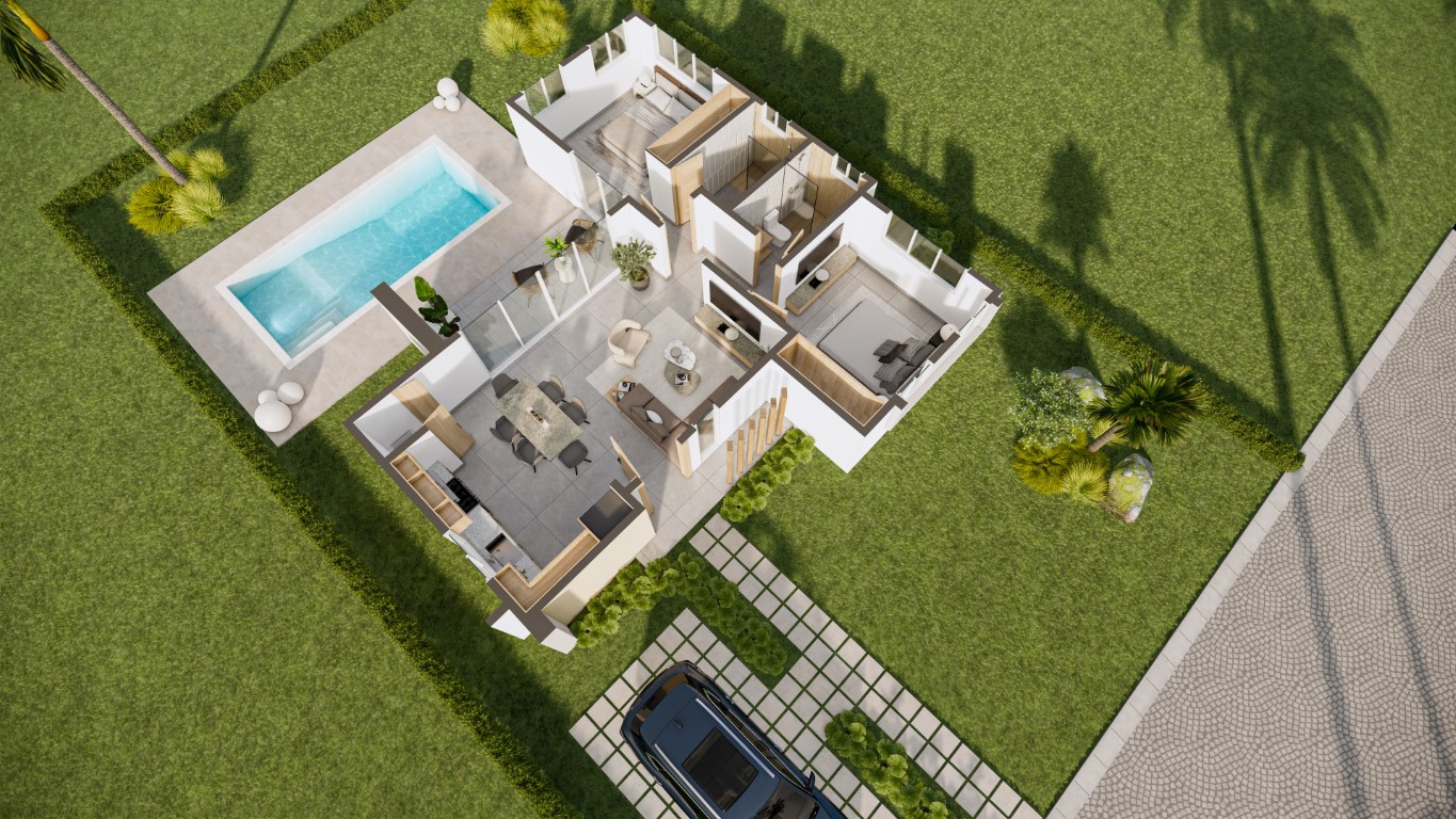 2 bedroom 2 bathroom villa for sale in Sosua, Dominican Republic - Miniatura 6