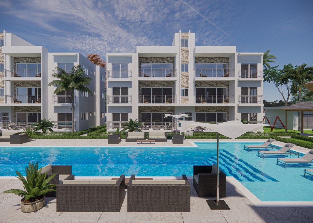 Vacation Rental Condo for Sale in Sosua | 2 Bedroom Pool View