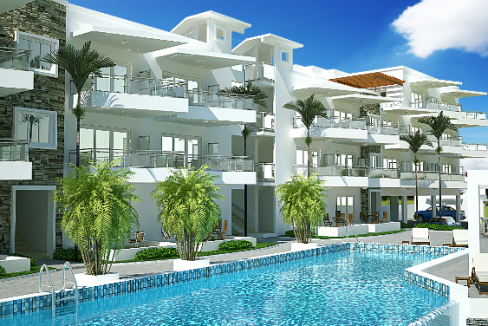 Beach Front two bedroom Apartment For Sale