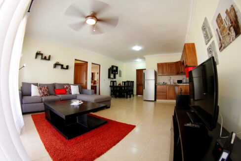 Beachfront 2 bedrooms apartment for sale cabarete - 1