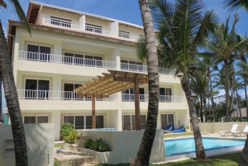 Beachfront 2 bedrooms apartment for sale cabarete