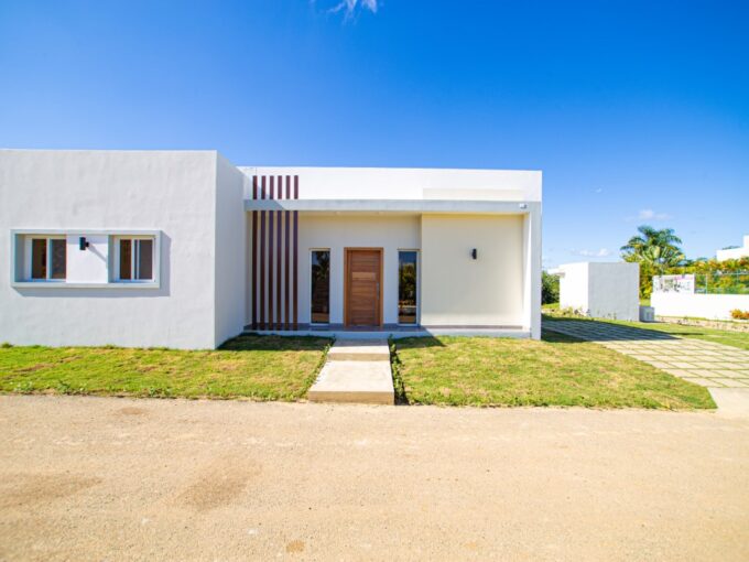 Move-in ready, two-bedroom villa for sale in Sosúa, Dominican Republic